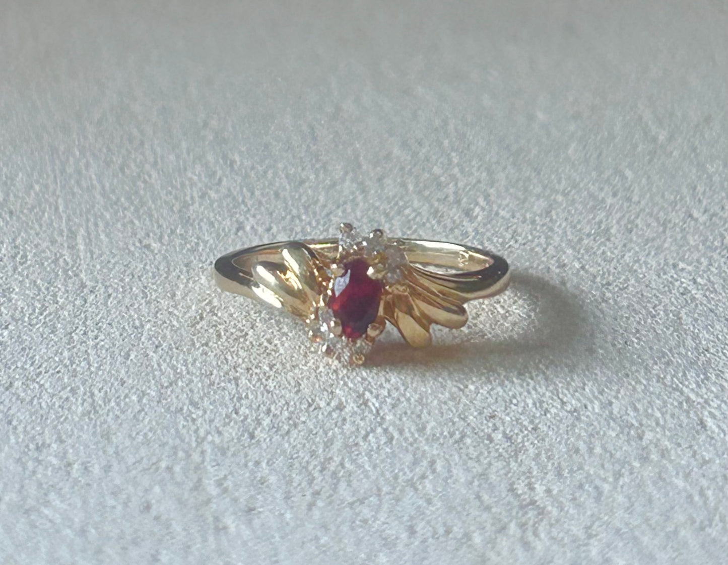 Phoenix Garnet Ring