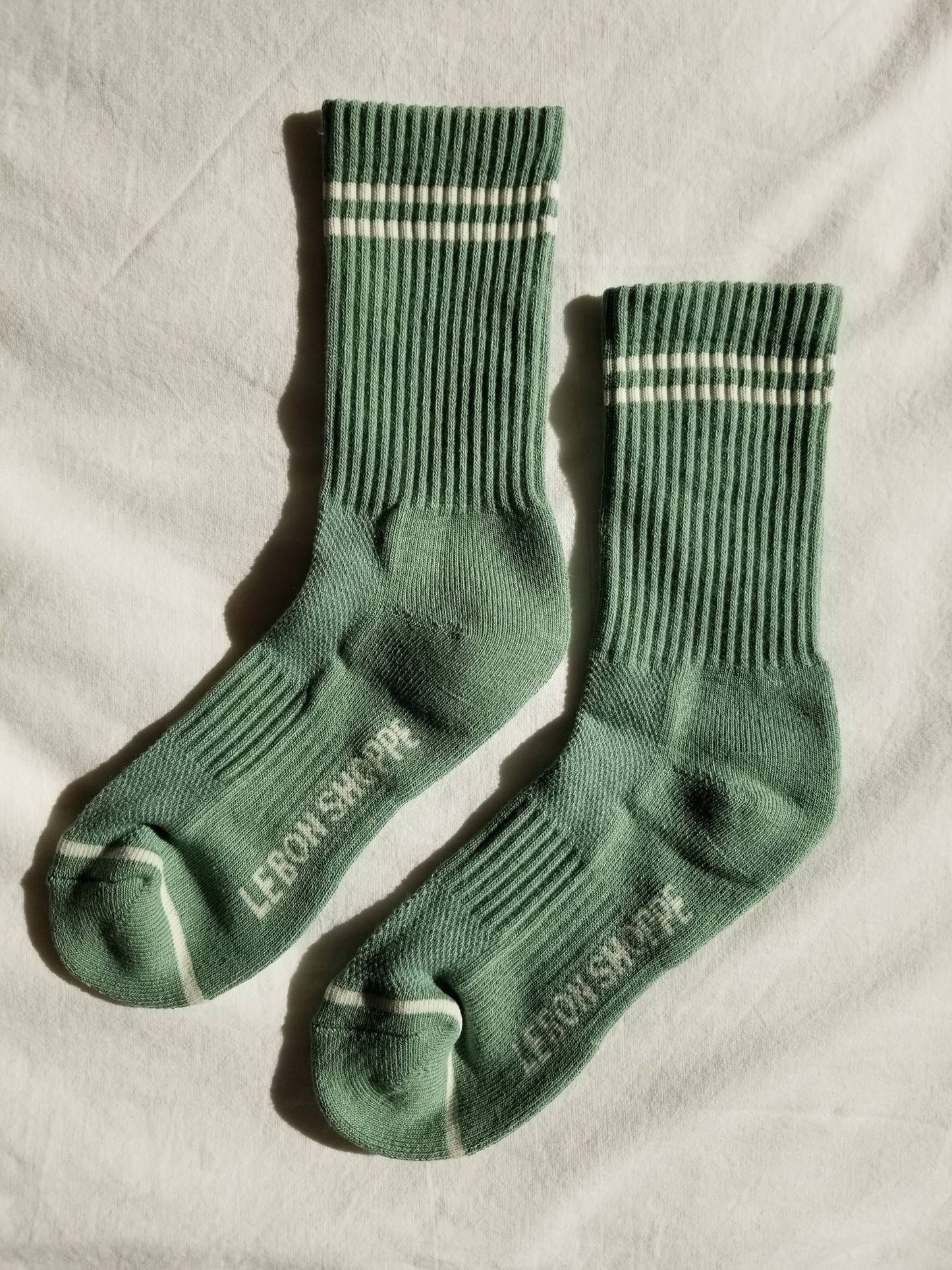 Boyfriend Socks: Milk