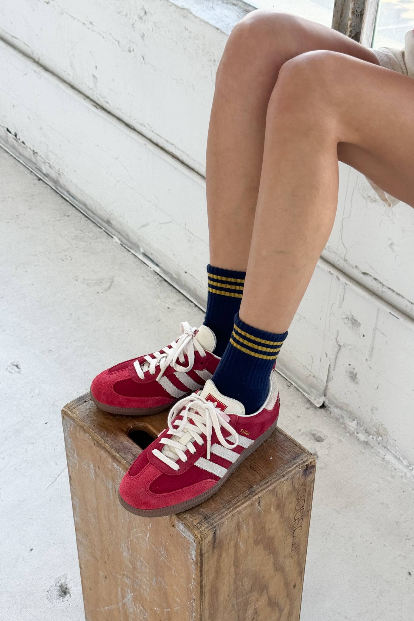 Girlfriend Socks: Ivory