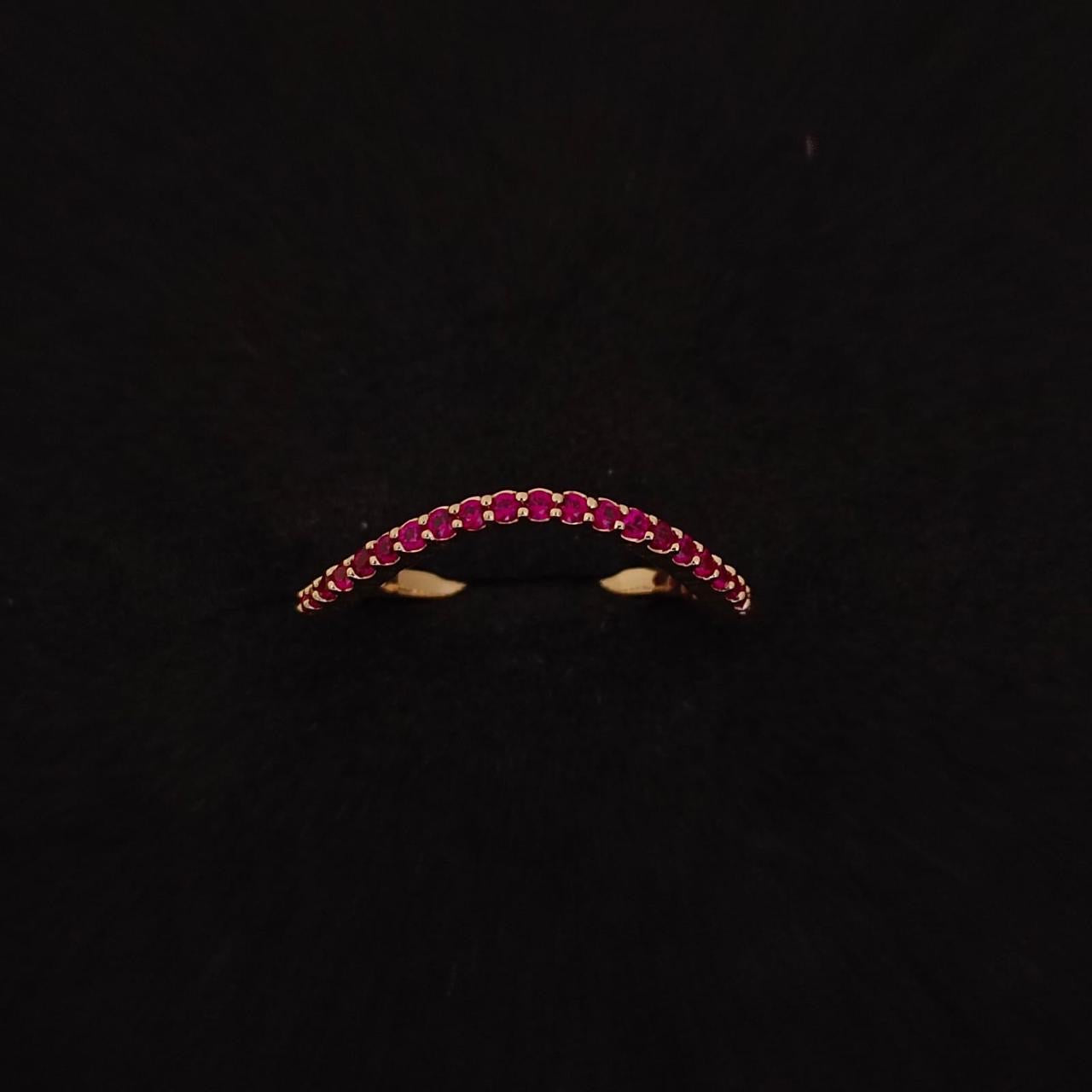 Snake Charmer Ruby Ring