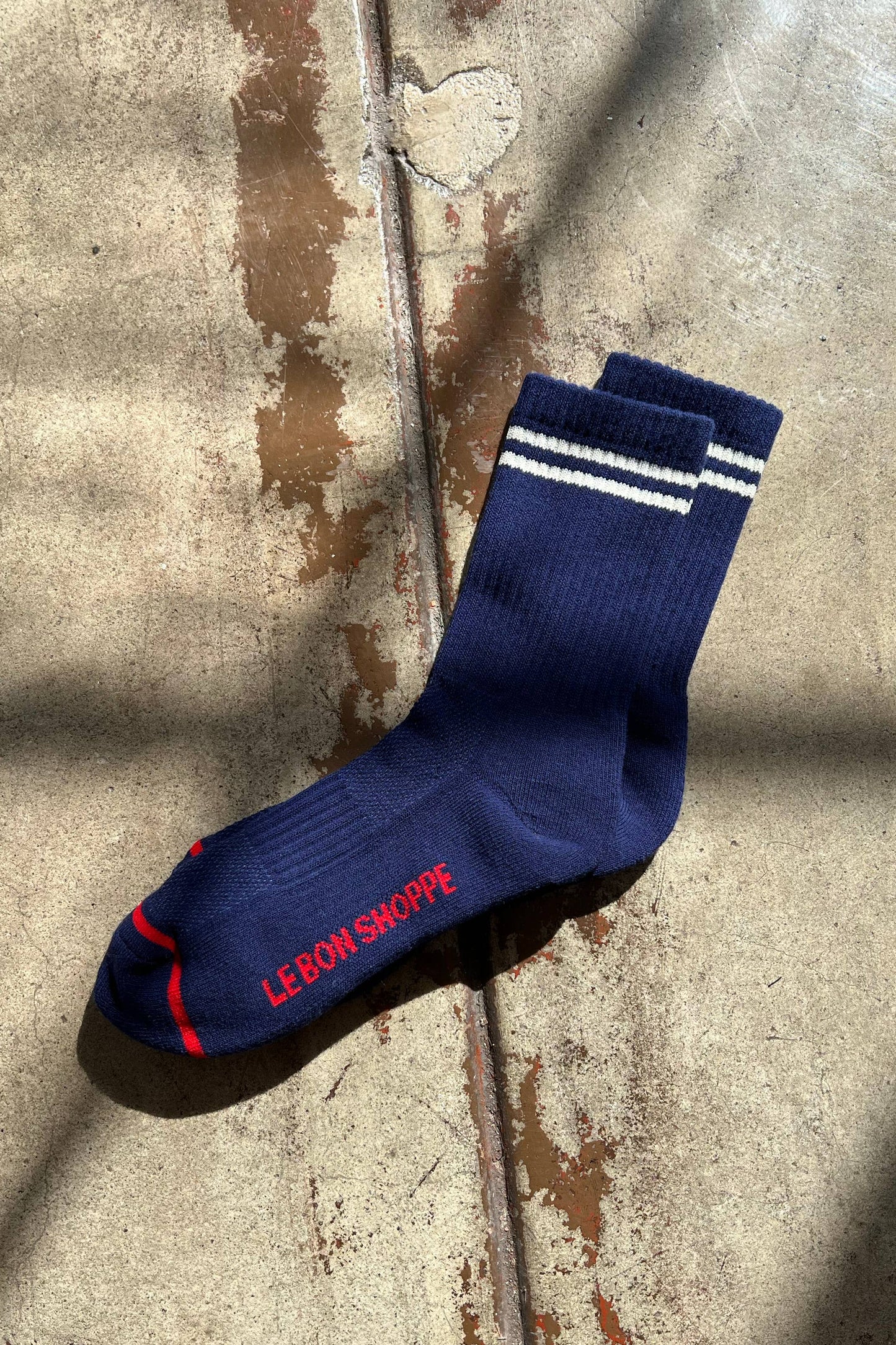 Boyfriend Socks: True Grey