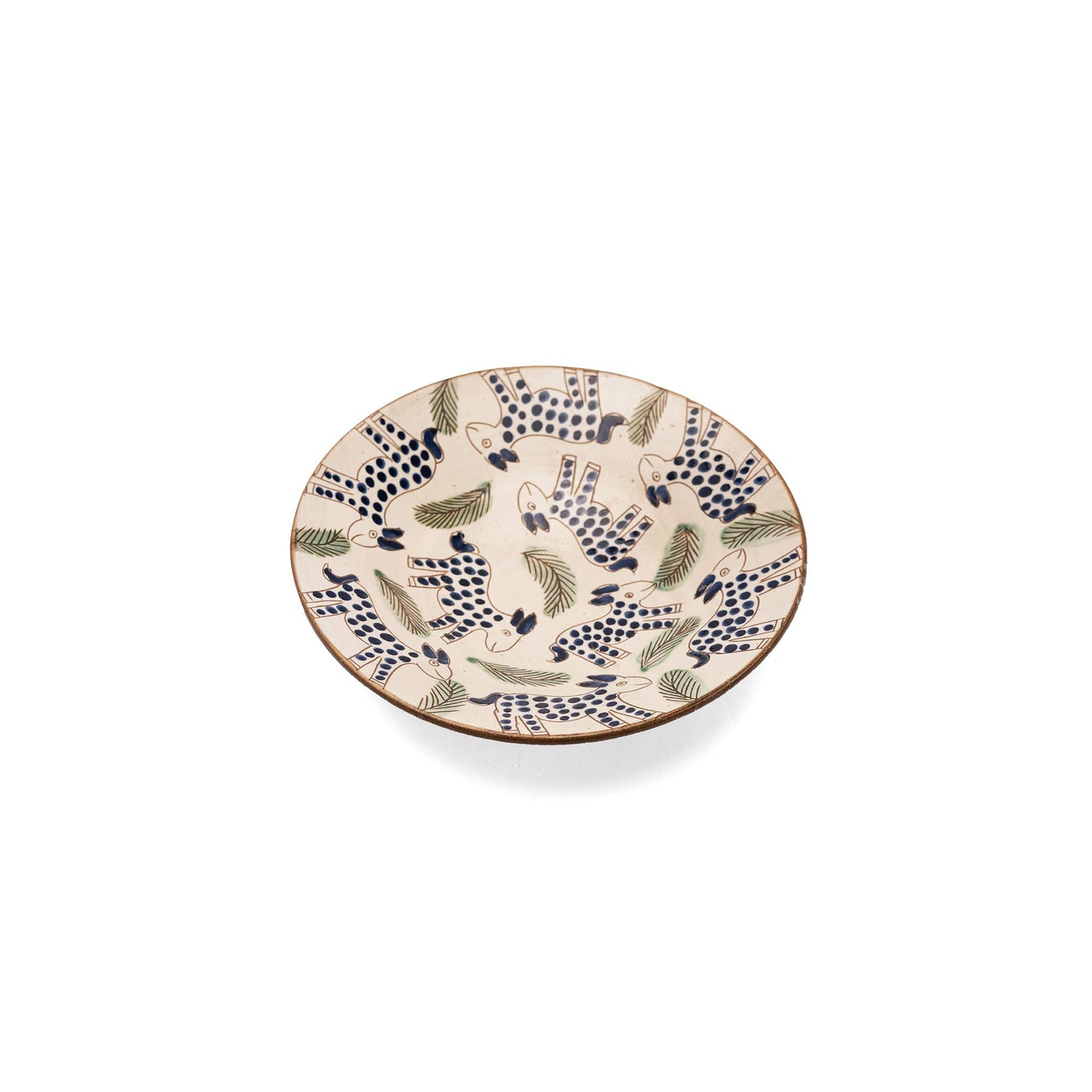 Donkey Serving Ceramic Plate: Medium