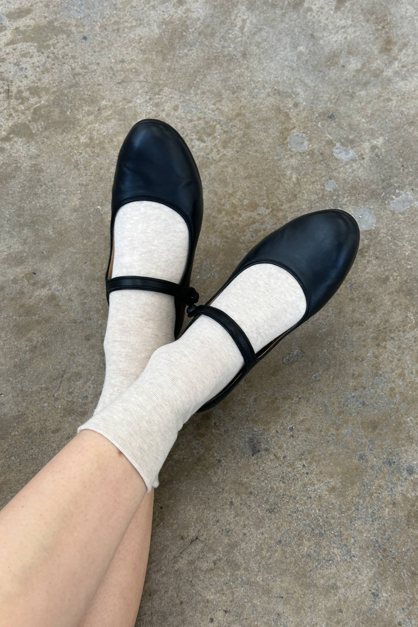 Sneaker Socks: Oatmeal