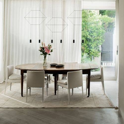 Washable rug Bloom Natural: 9' 10"x 6' 7"