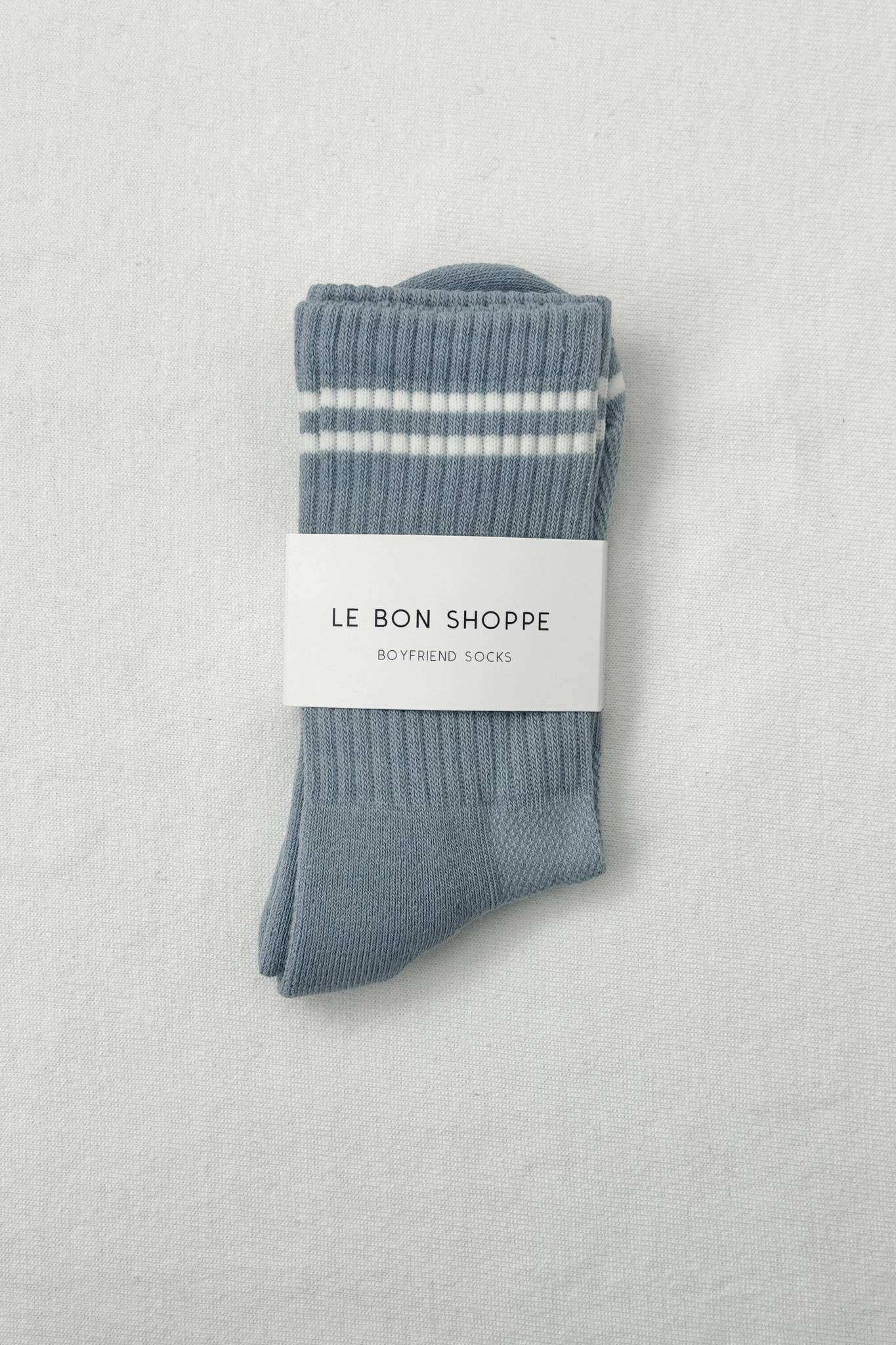 Boyfriend Socks: True Grey