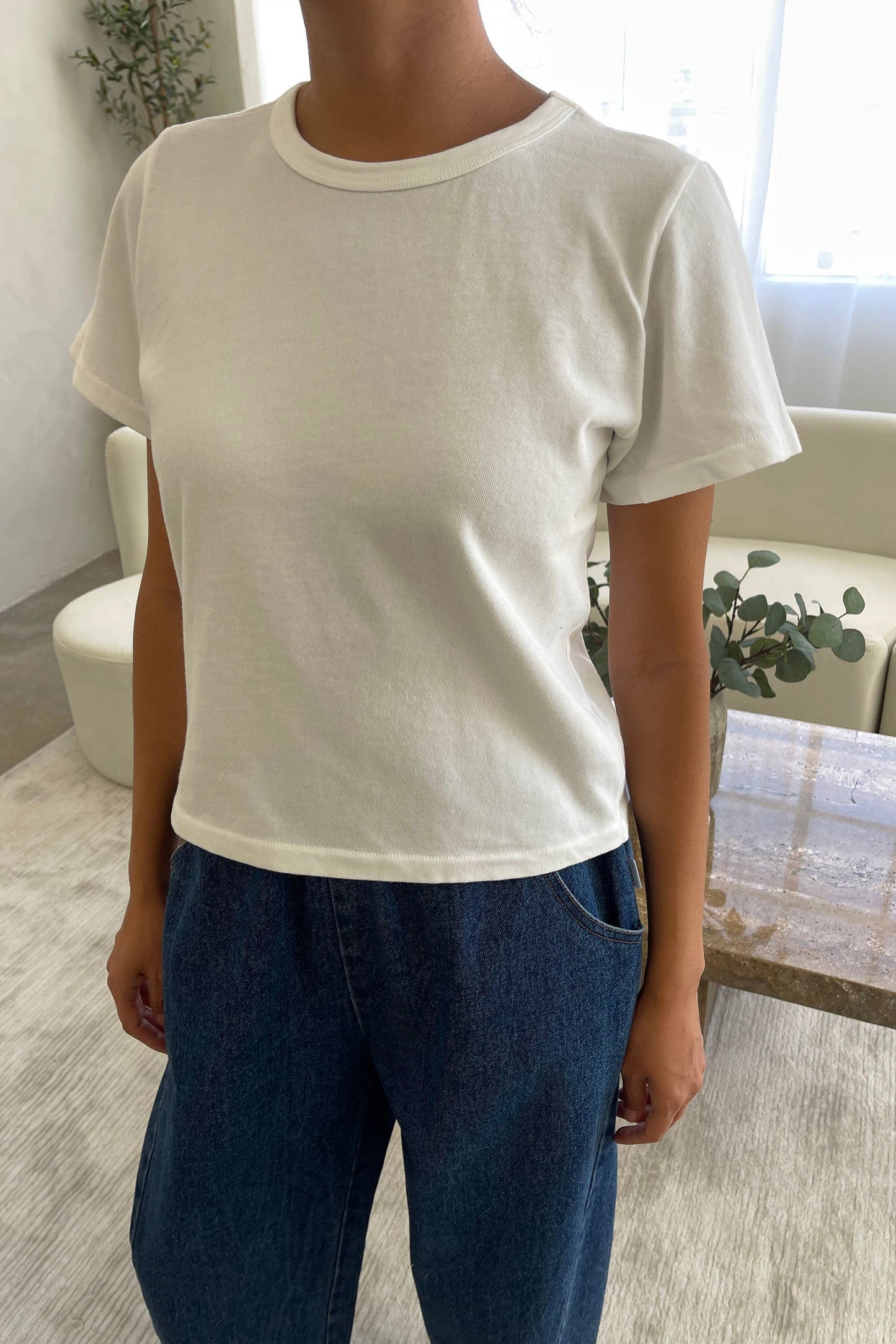The Little Boy Tee Vintage White