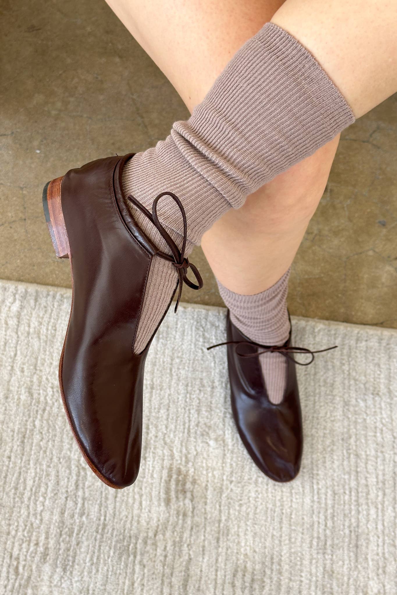 Trouser Socks: Deep Green