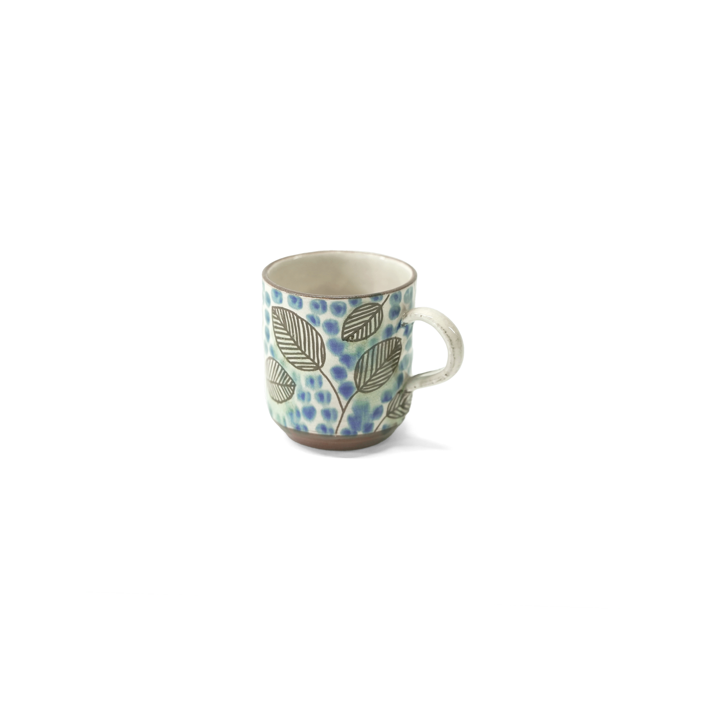 Blue Dots Ceramic Mug