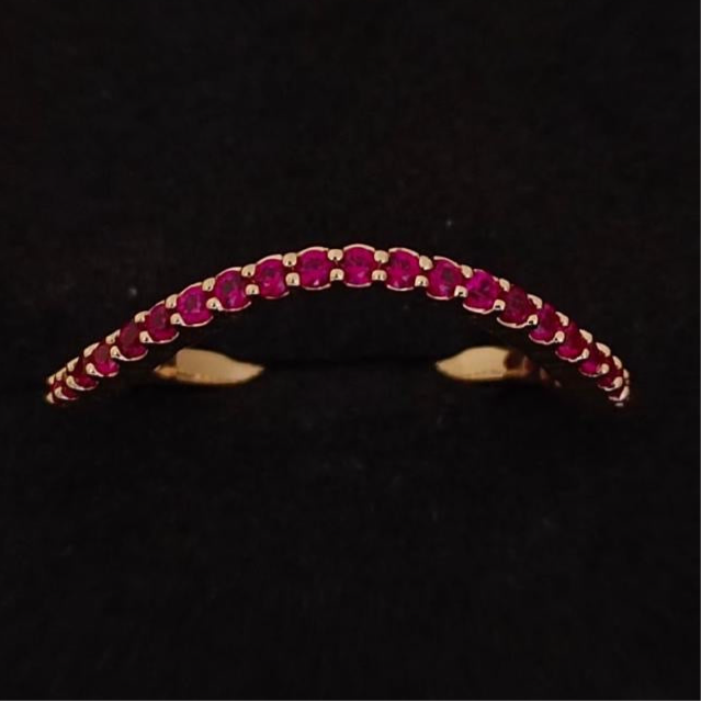 Snake Charmer Ruby Ring