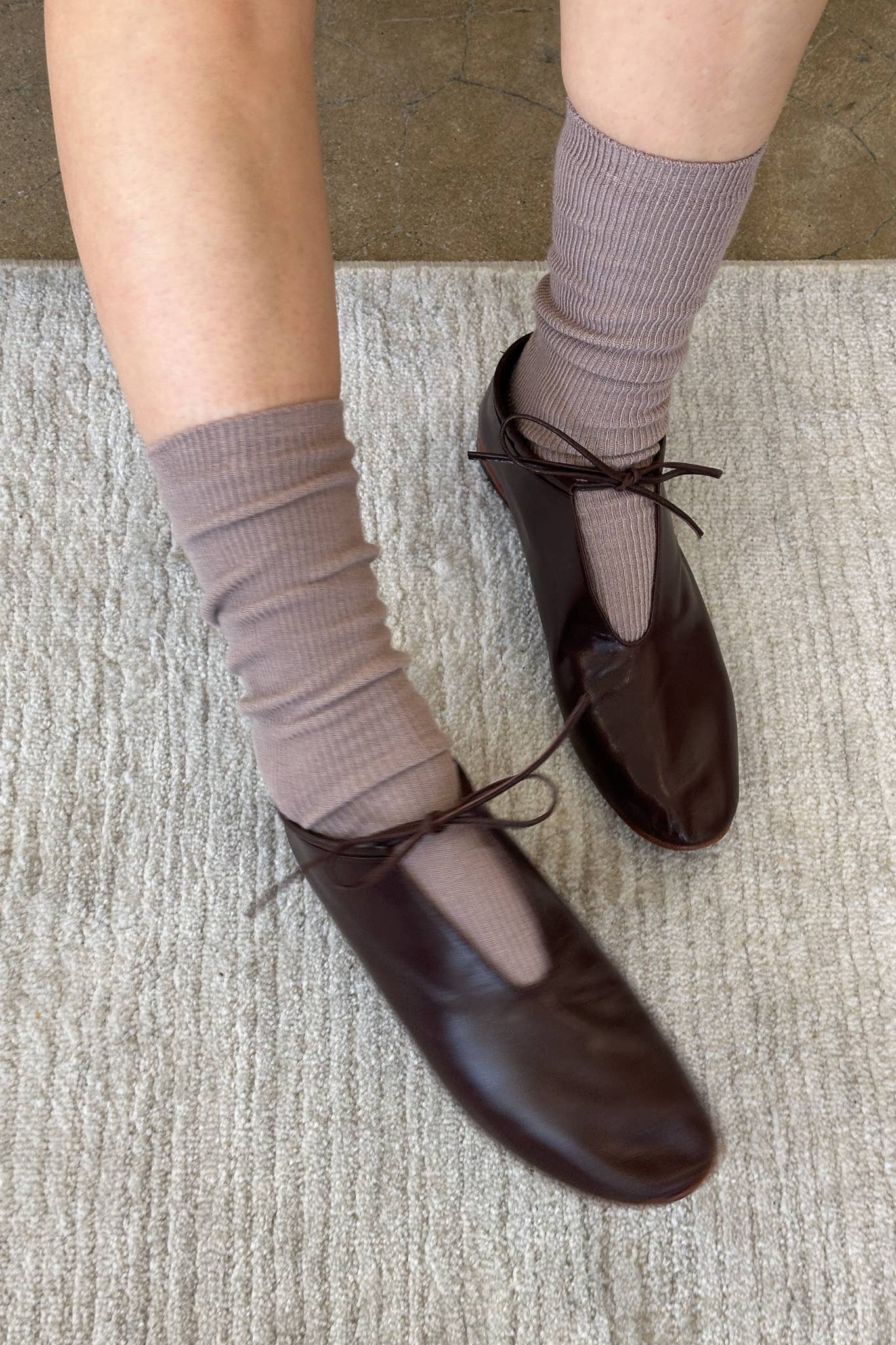 Trouser Socks: Deep Green