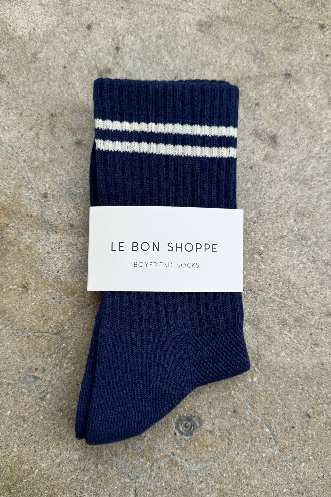 Boyfriend Socks: True Grey