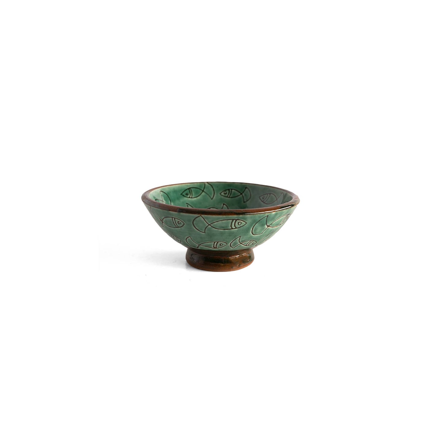Fish Ceramic Bowl: Large