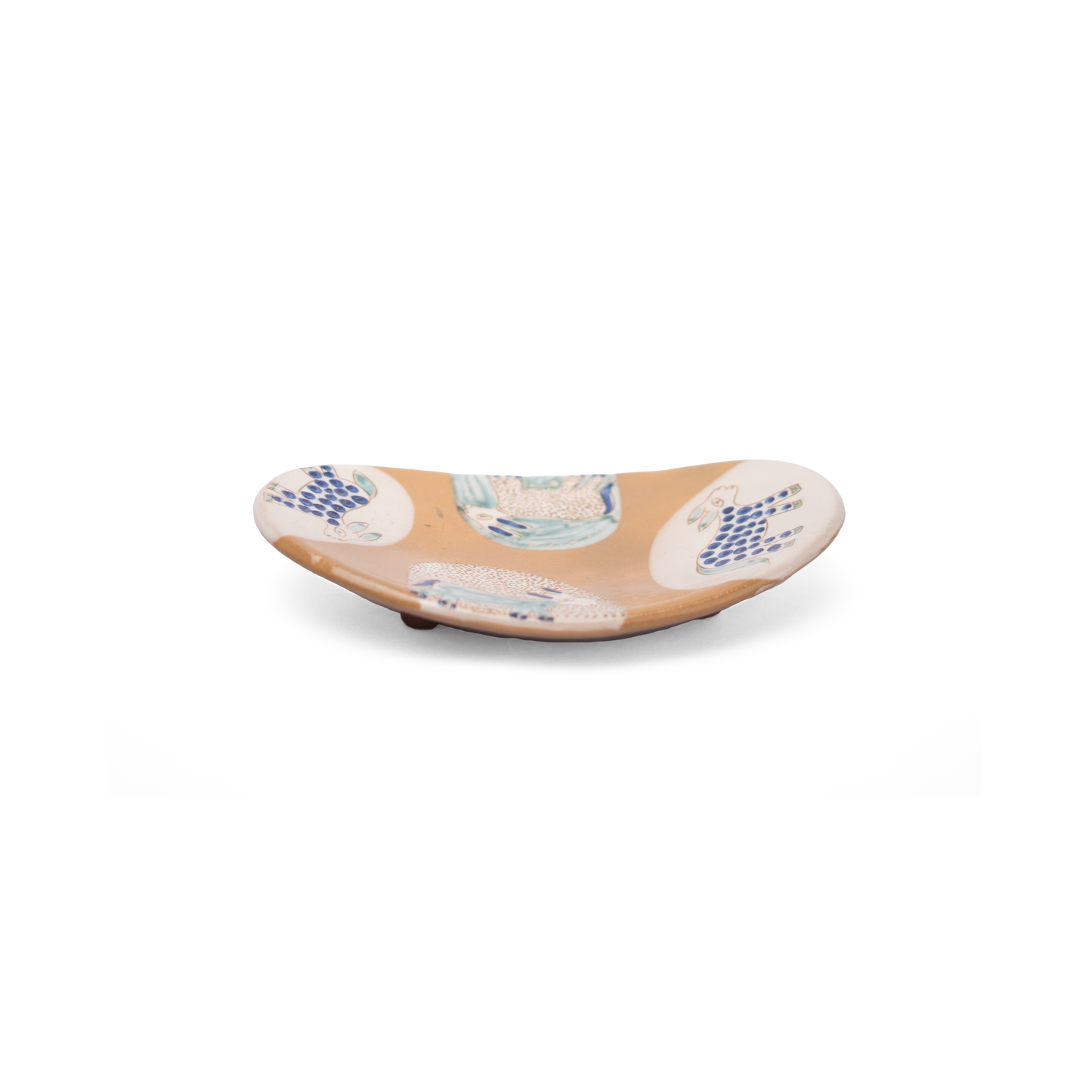 Oval Donkey Ceramic Plate
