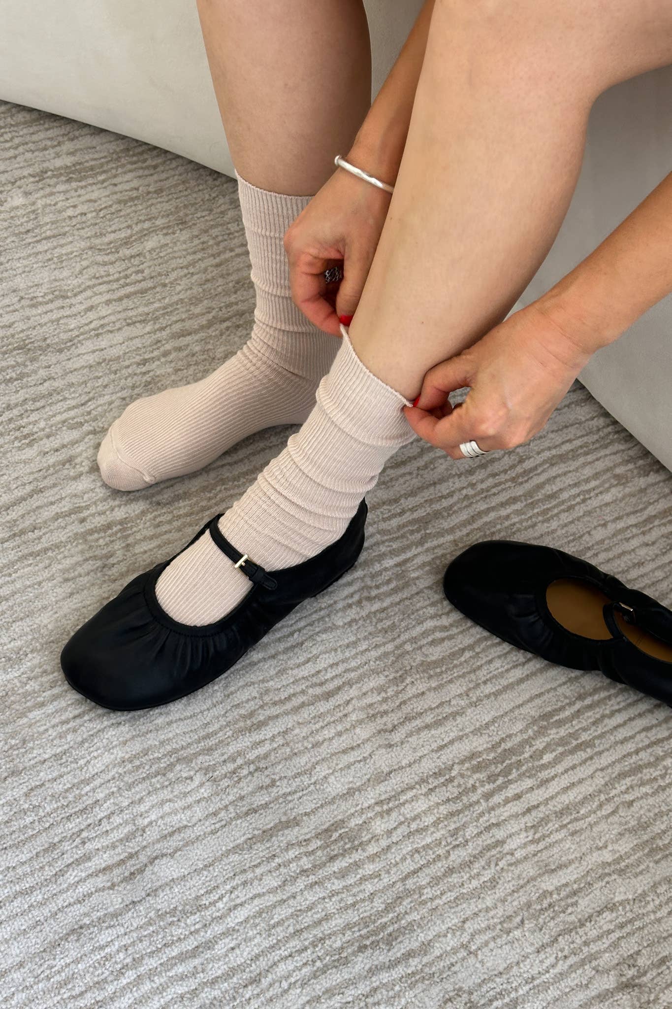 Trouser Socks: Deep Green