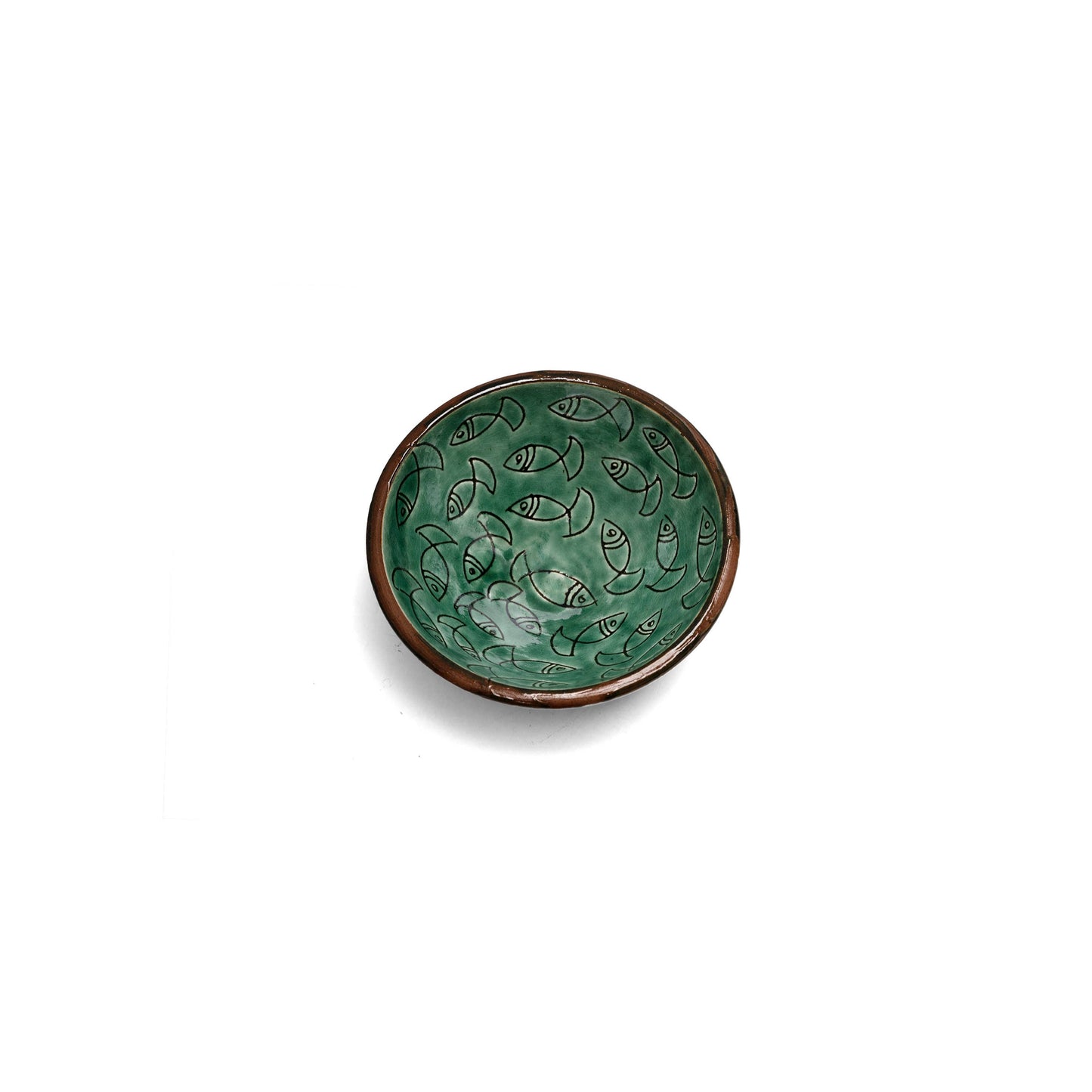 Fish Ceramic Bowl: Large