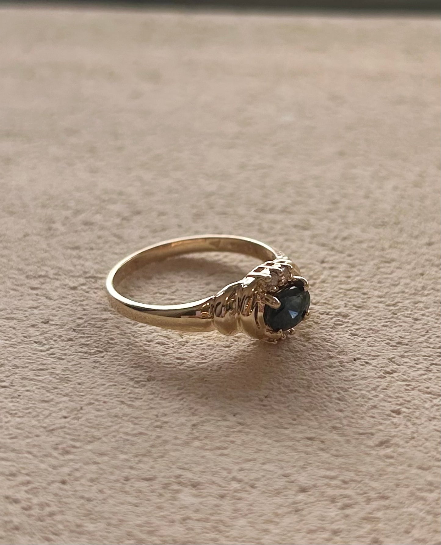 Sapphire Pluto Ring