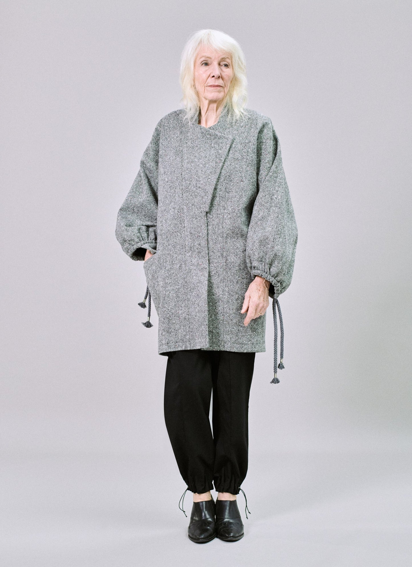 Kimono Coat in Magee’s wool