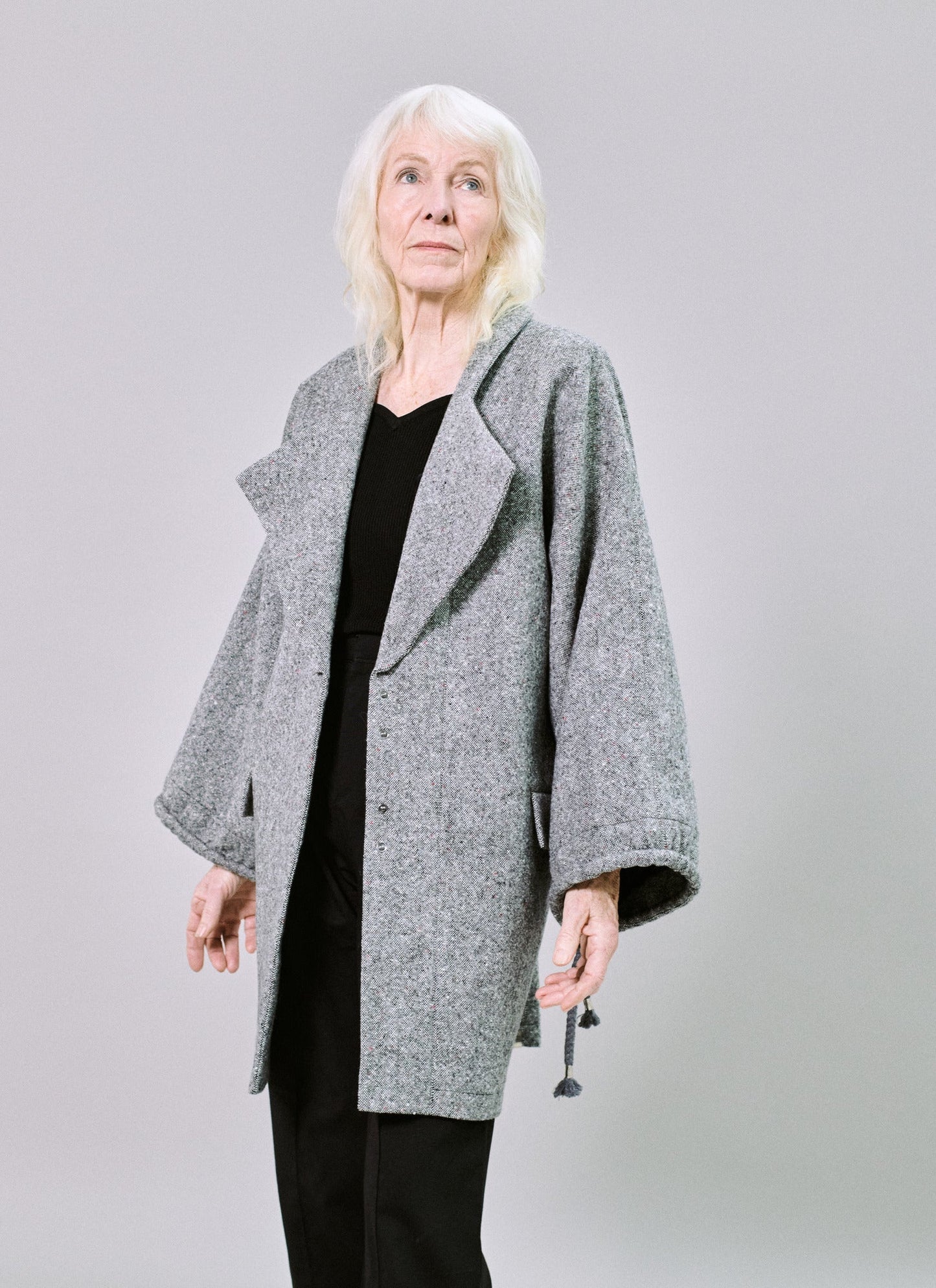 Kimono Coat in Magee’s wool
