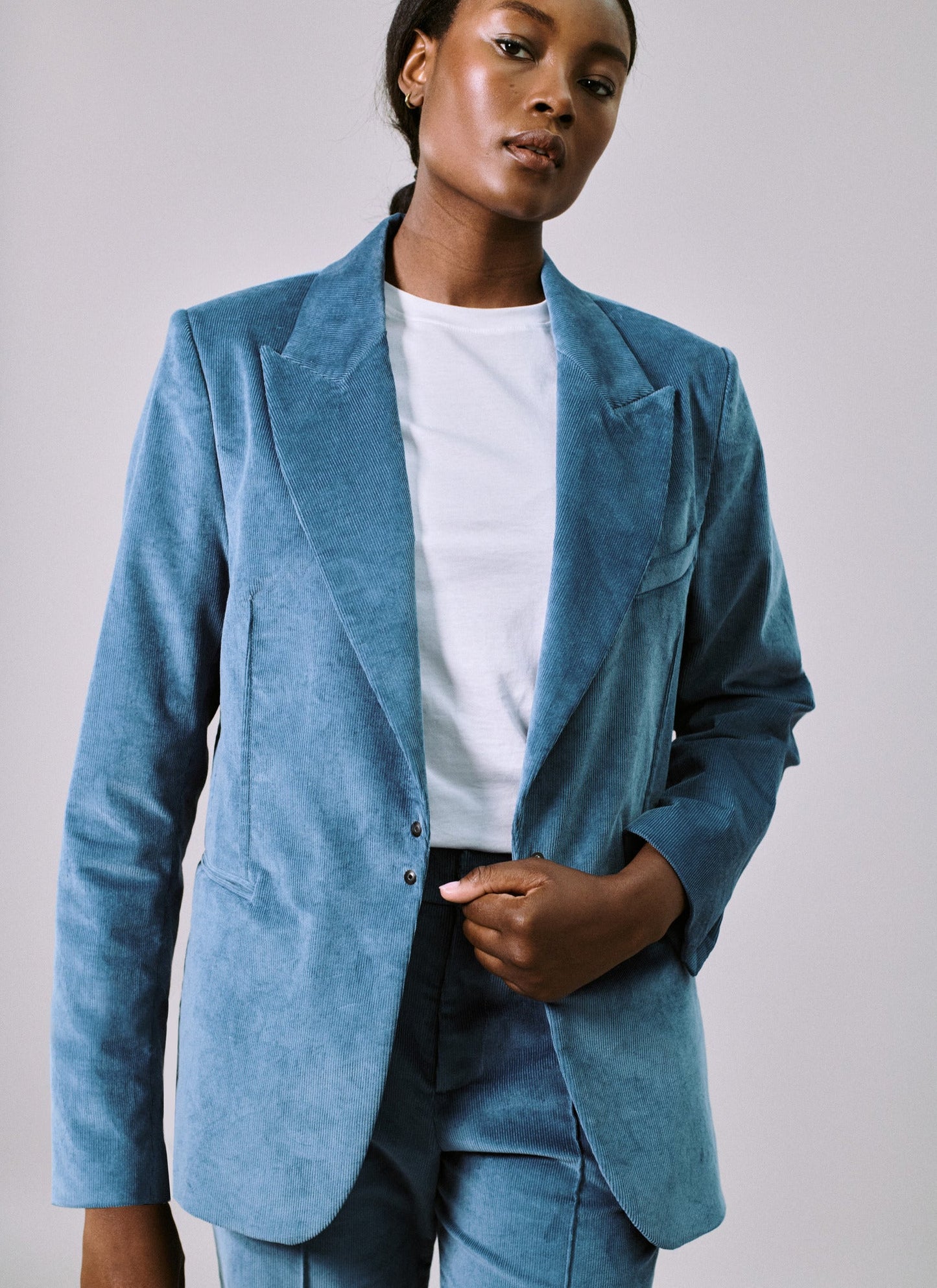 Yaddi Jacket in fine corduroy from Savile Row