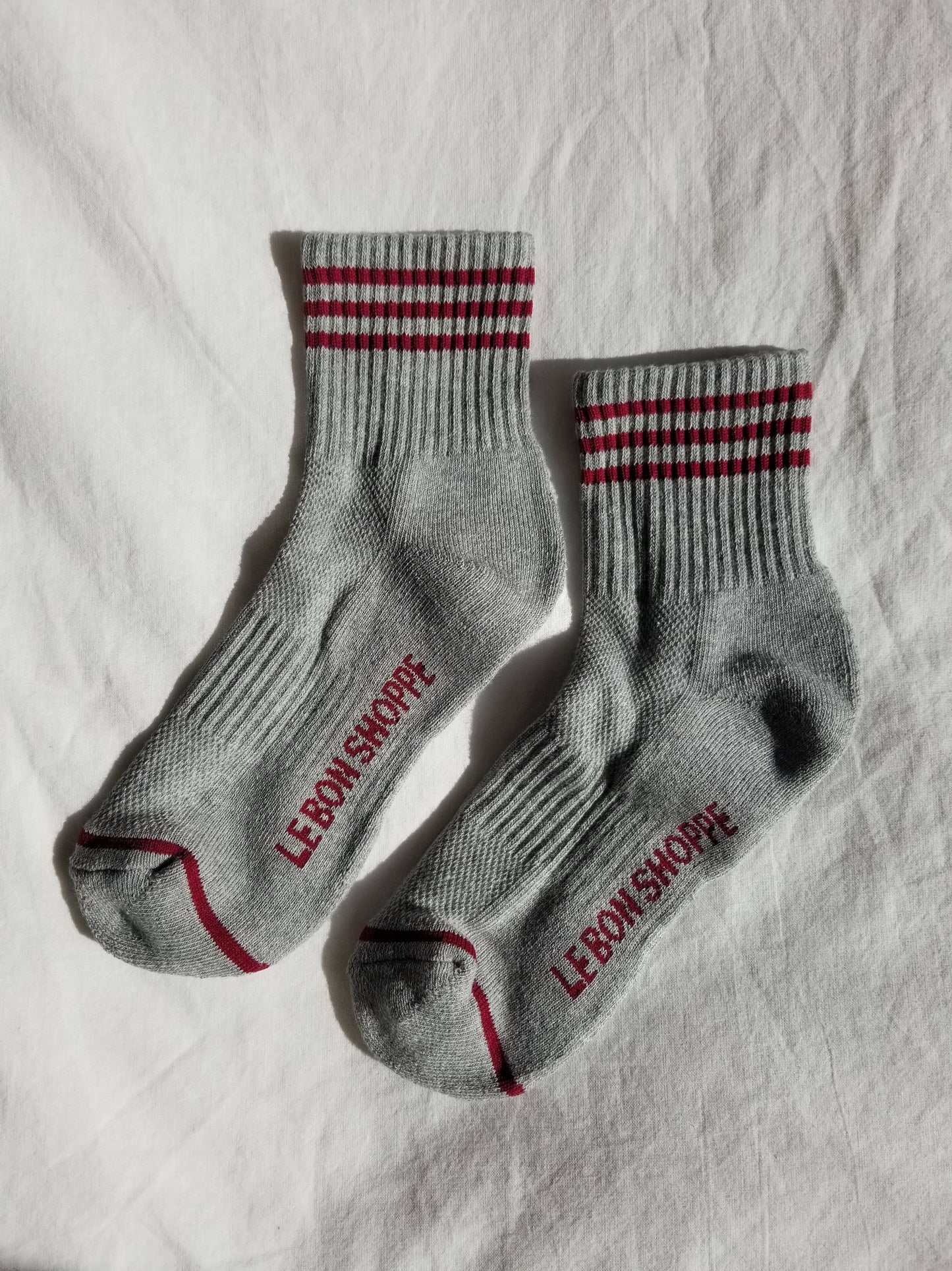 Girlfriend Socks: Ivory