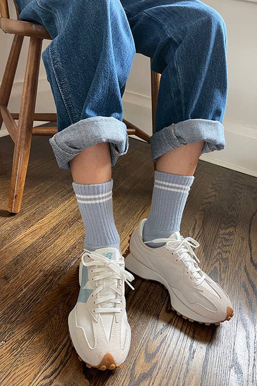 Boyfriend Socks: True Grey