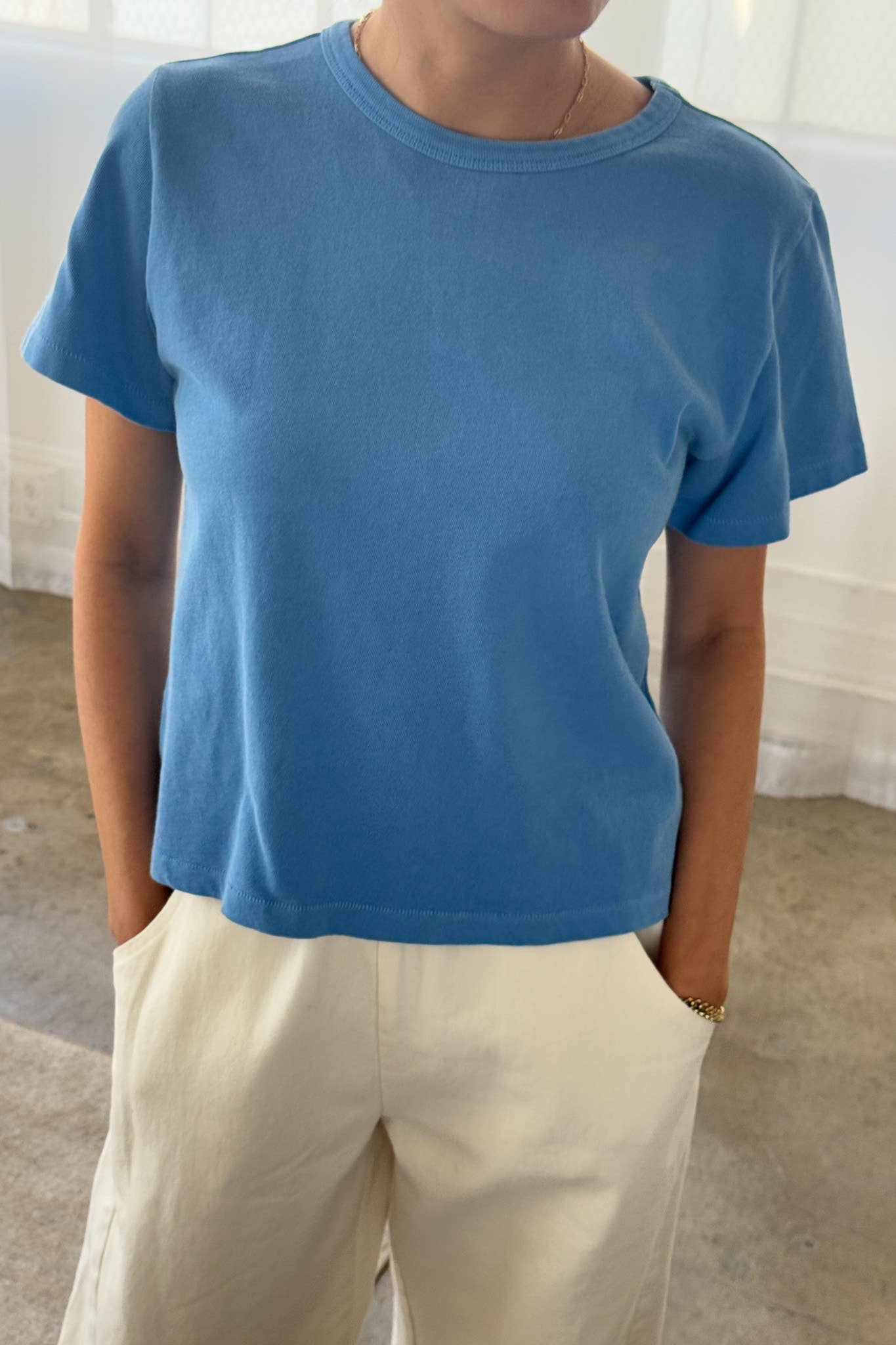 The Little Boy Tee Vintage White