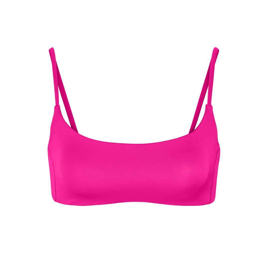 Pool Days Top - Hot Pink