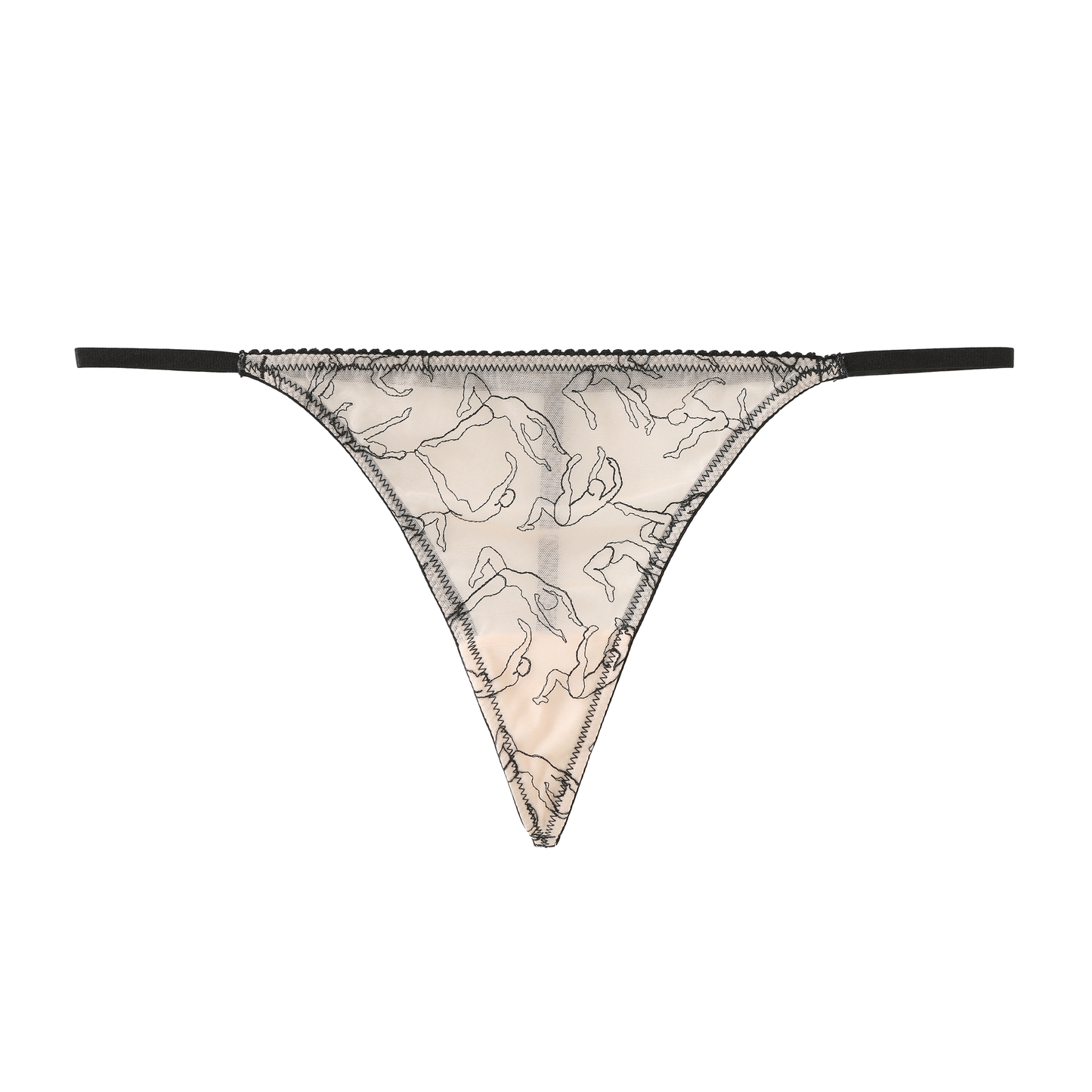 Karla Swiss Embroidery G String