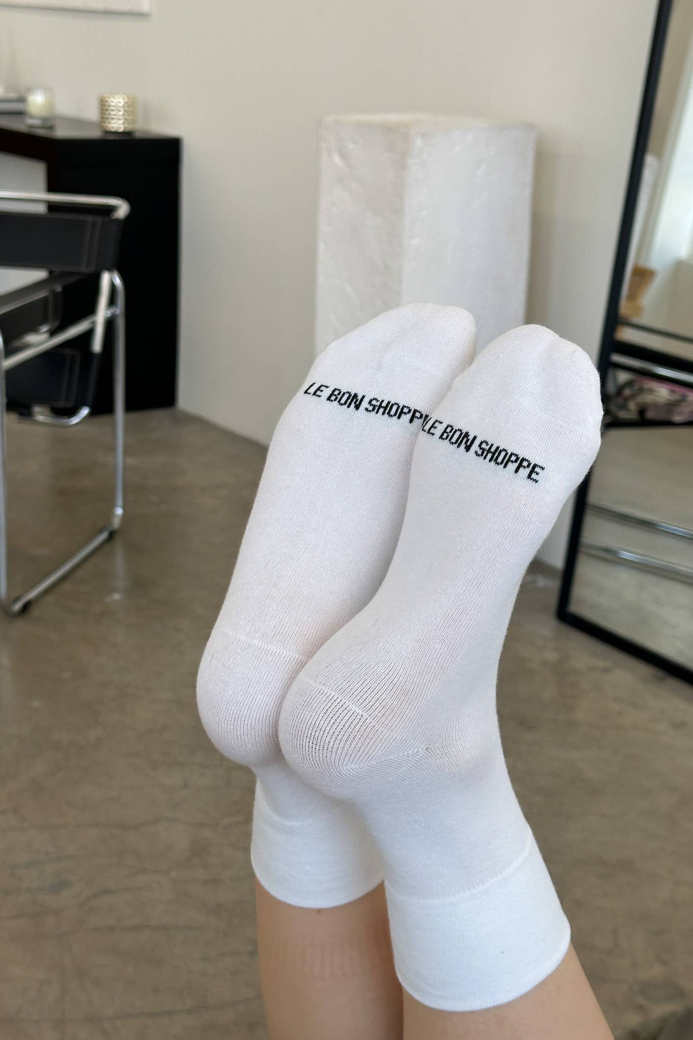 Sneaker Socks: Oatmeal