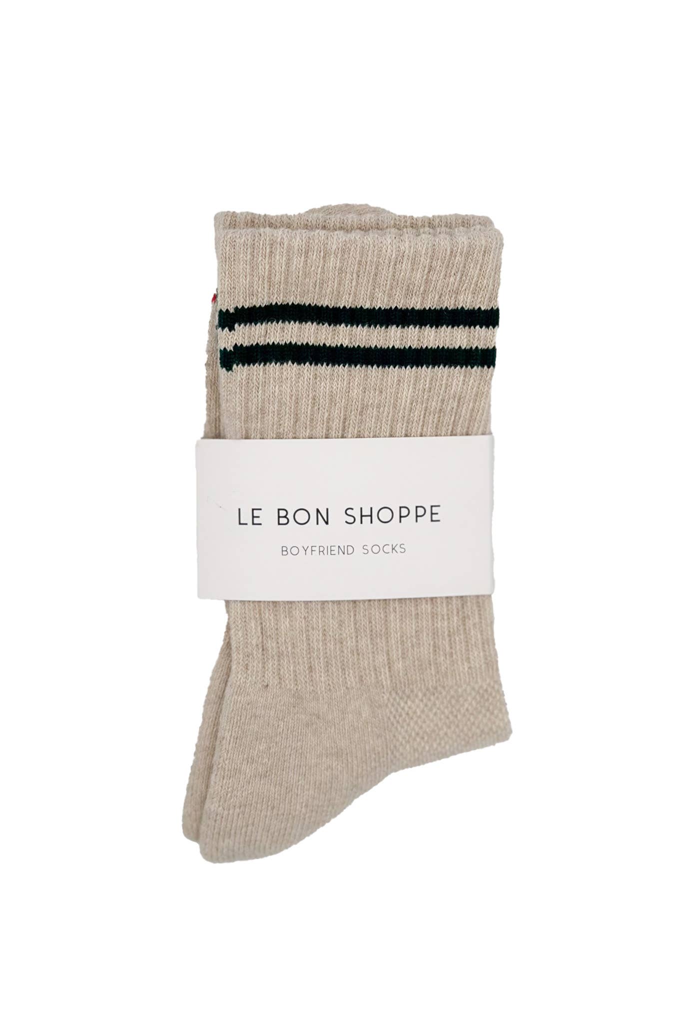 Boyfriend Socks: Milk