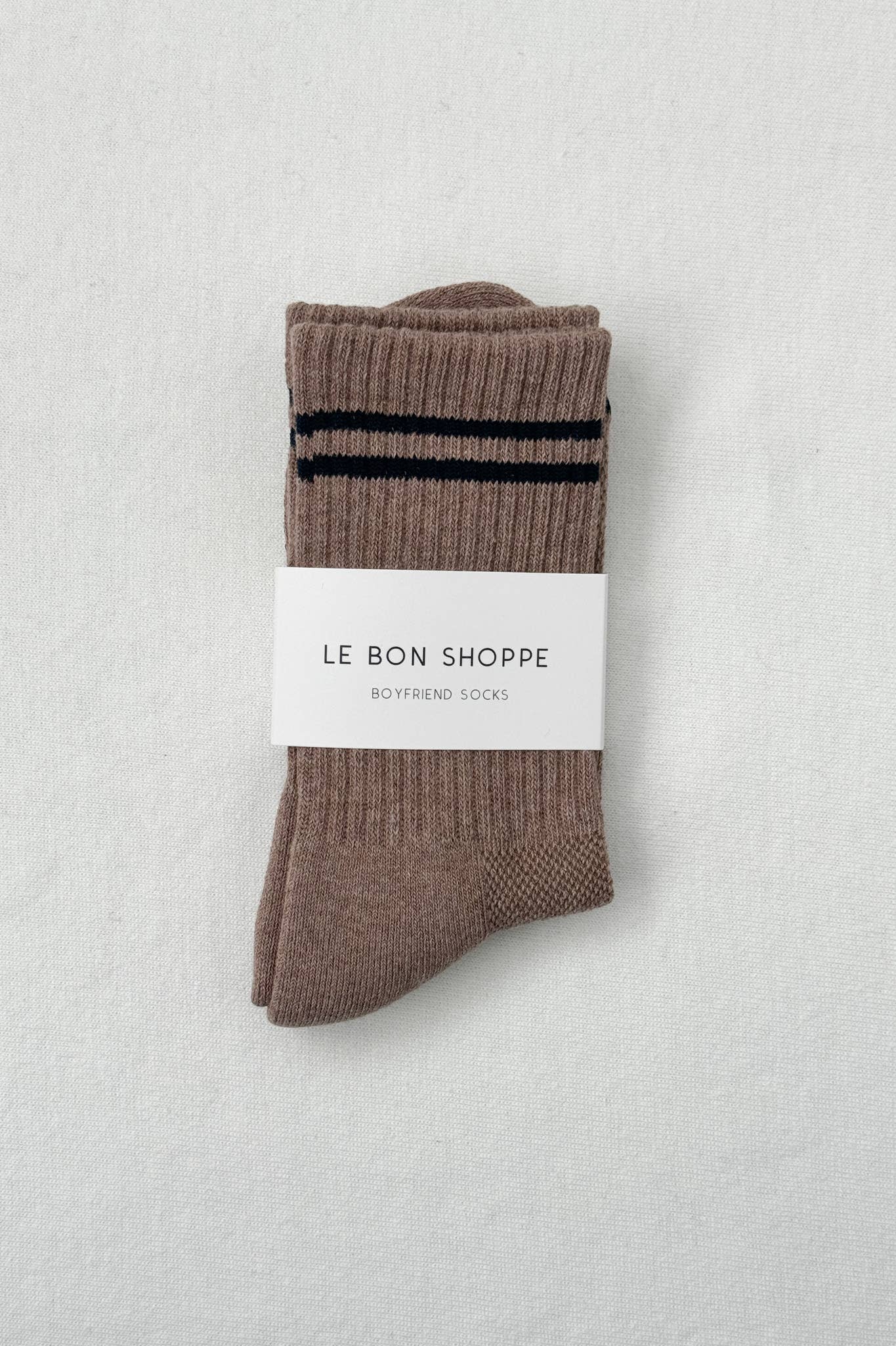 Boyfriend Socks: True Grey