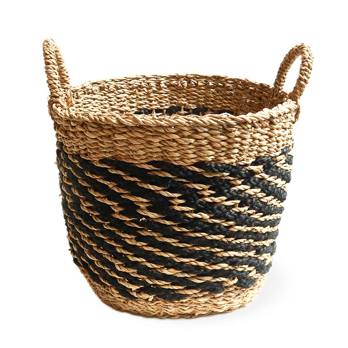 Handwoven Wicker Storage l Ula Mesh Basket larger