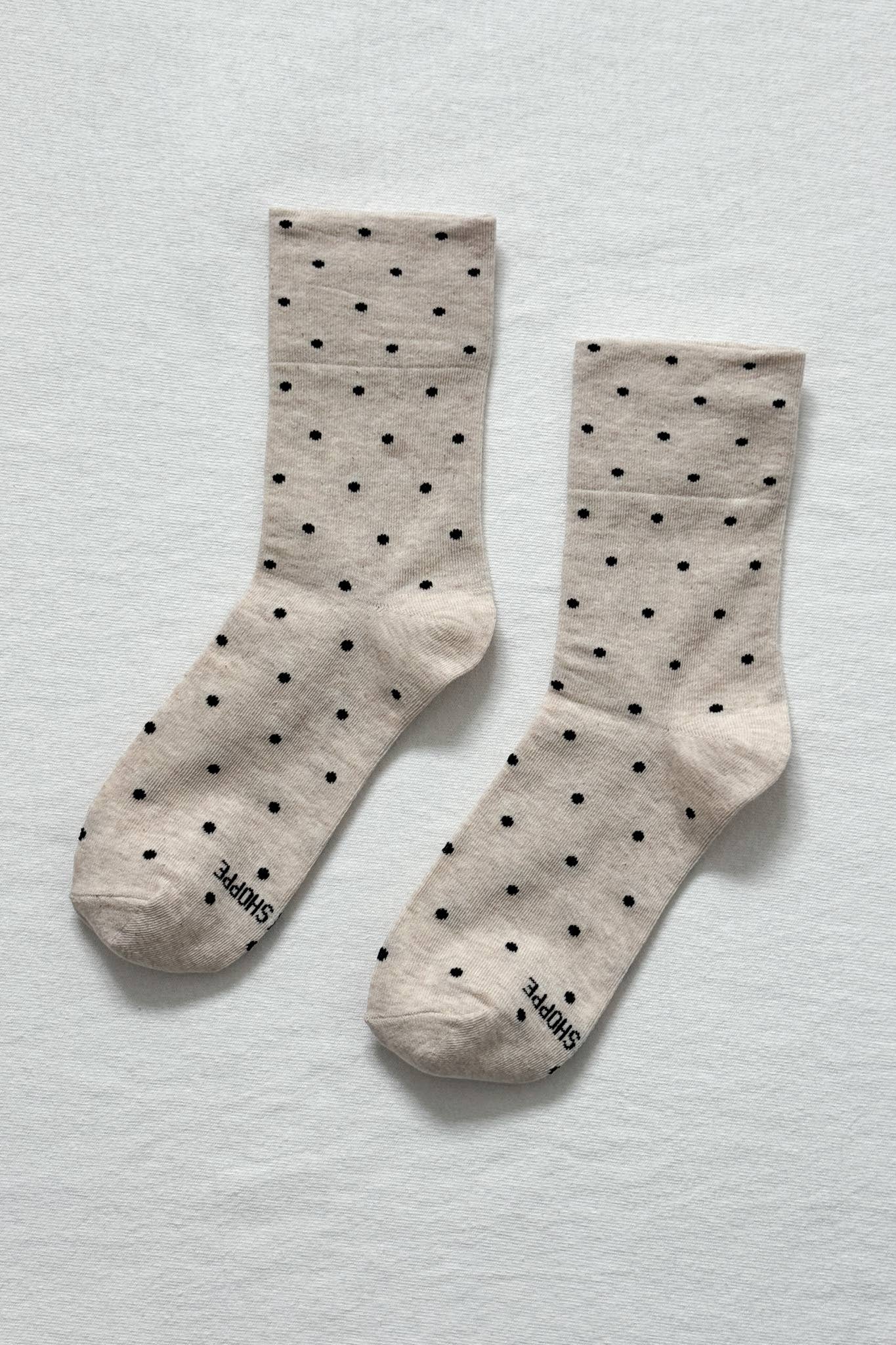Sneaker Socks: Oatmeal