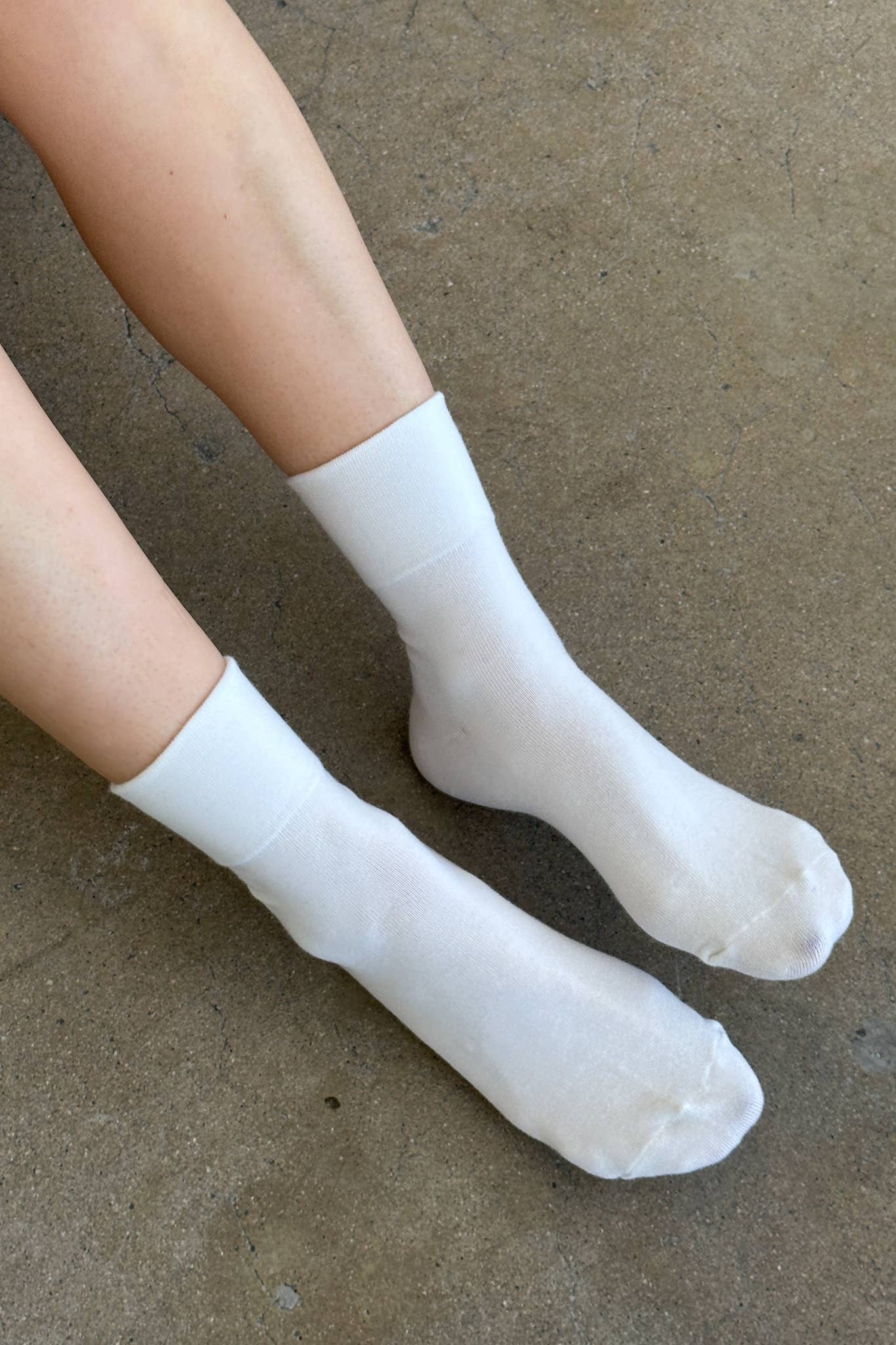 Sneaker Socks: Oatmeal