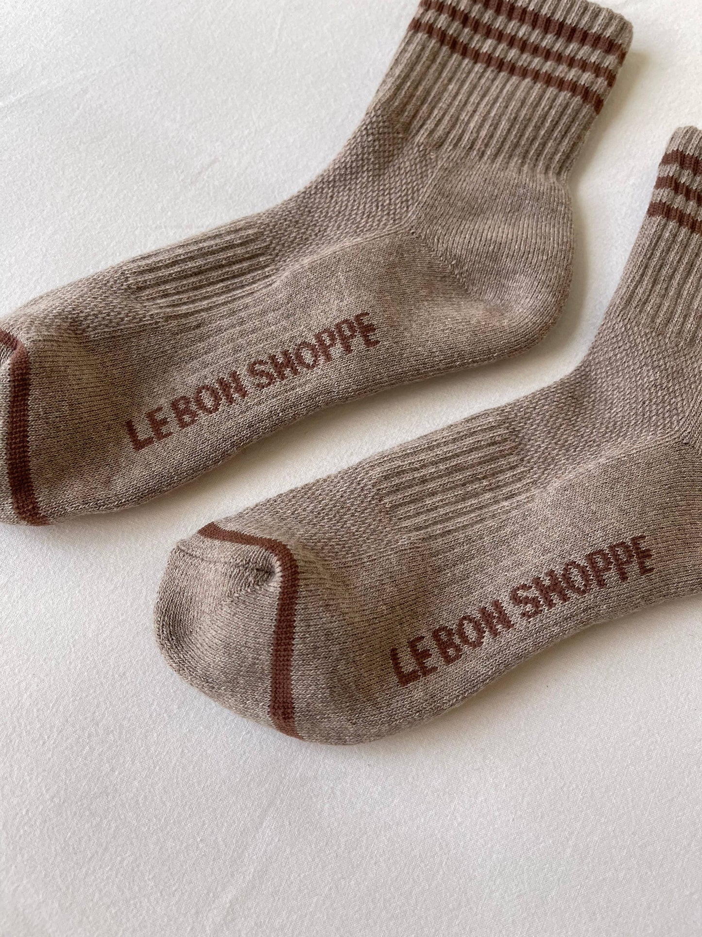 Girlfriend Socks: Ivory