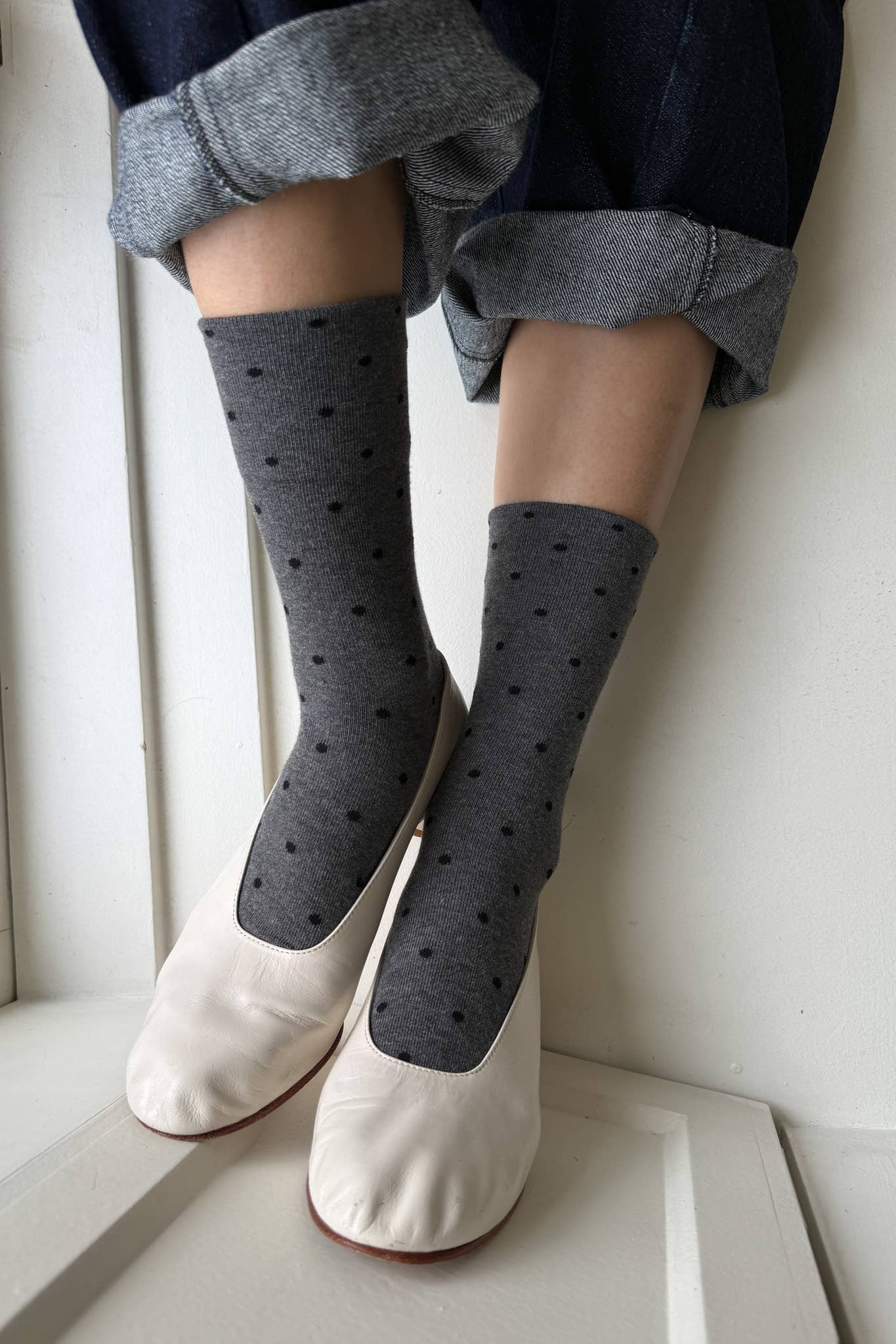 Sneaker Socks: Oatmeal