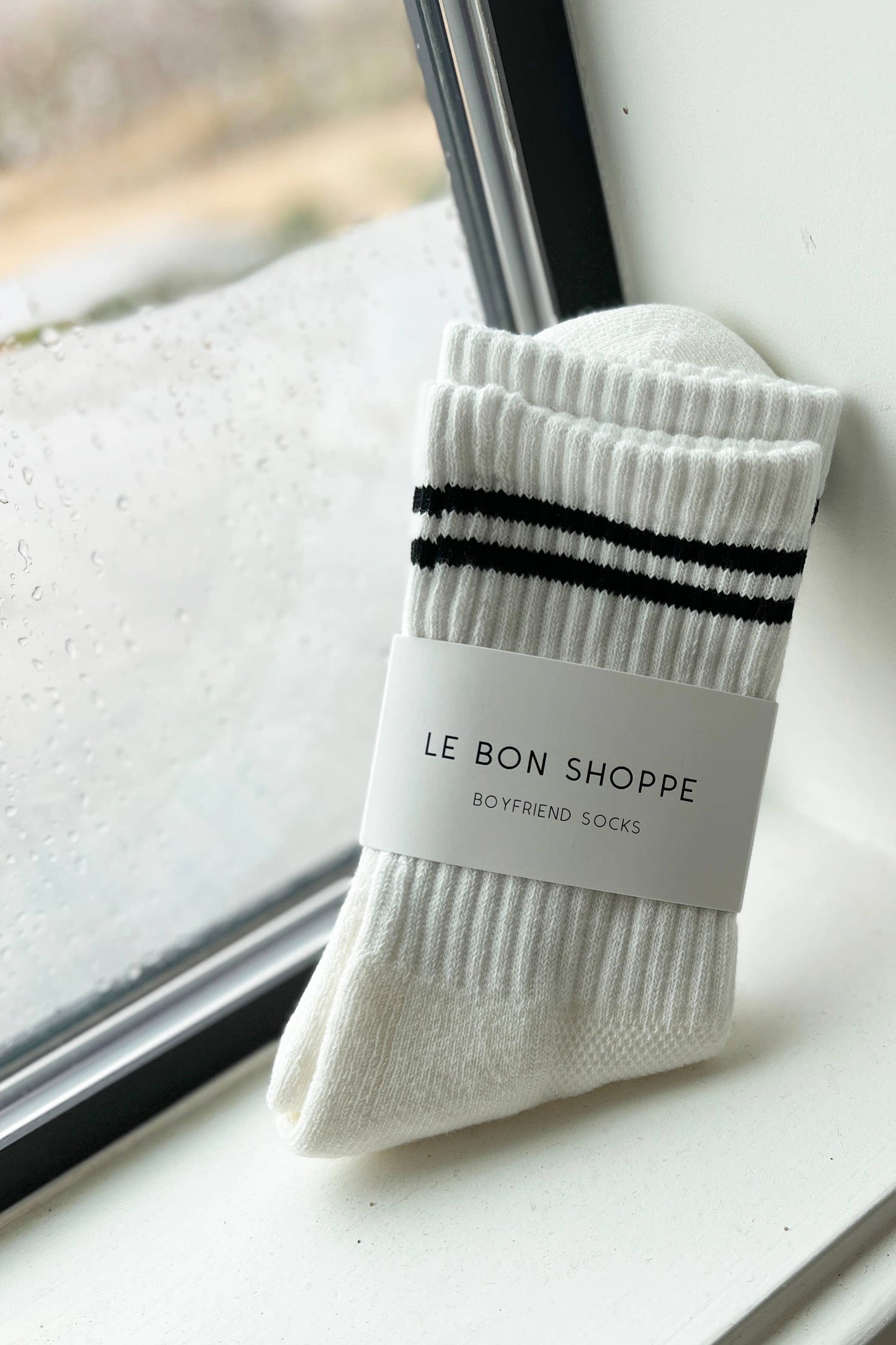 Boyfriend Socks: True Grey