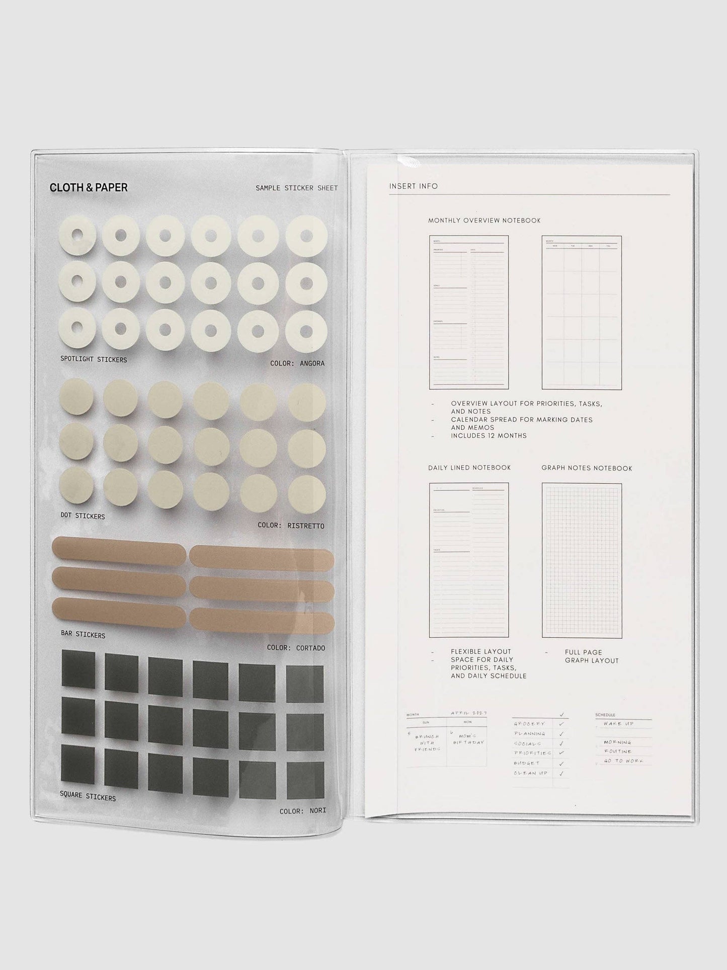 FORMA Travel Notebook Set | A5 Slim