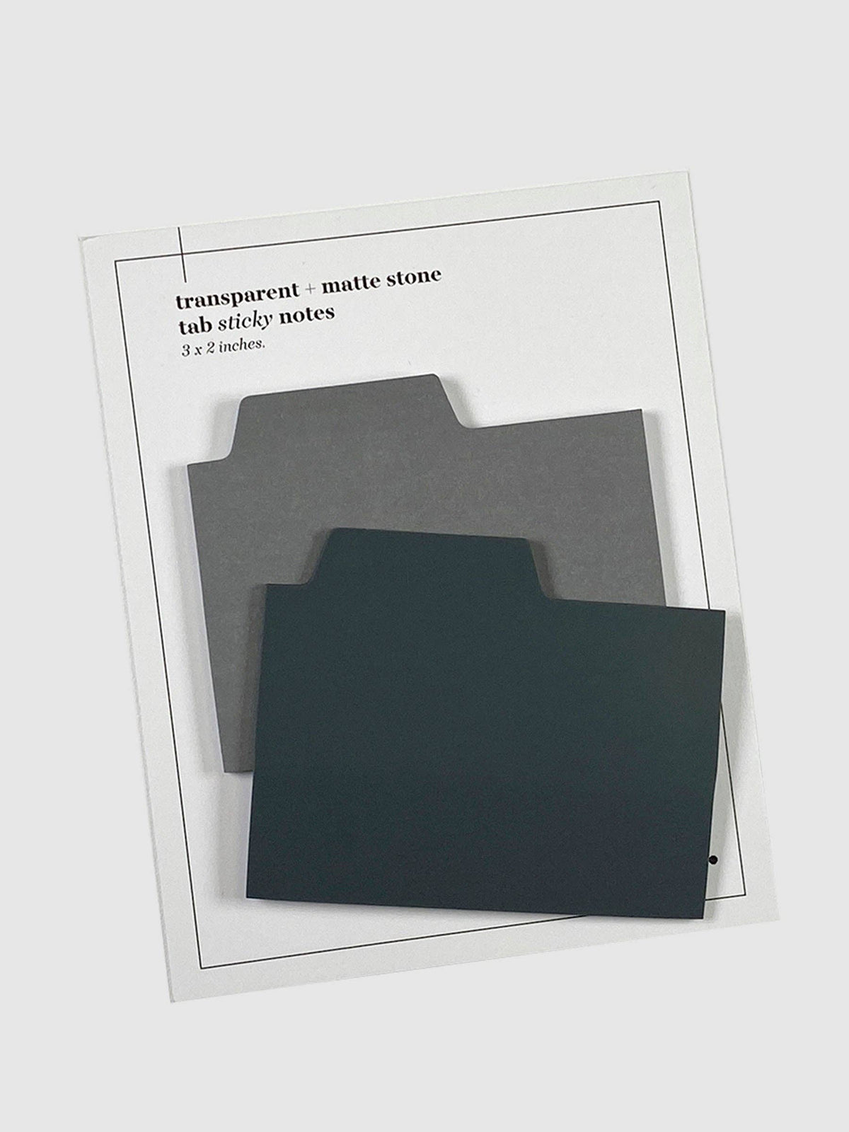 Blank Tab Sticky Note Set: Sand