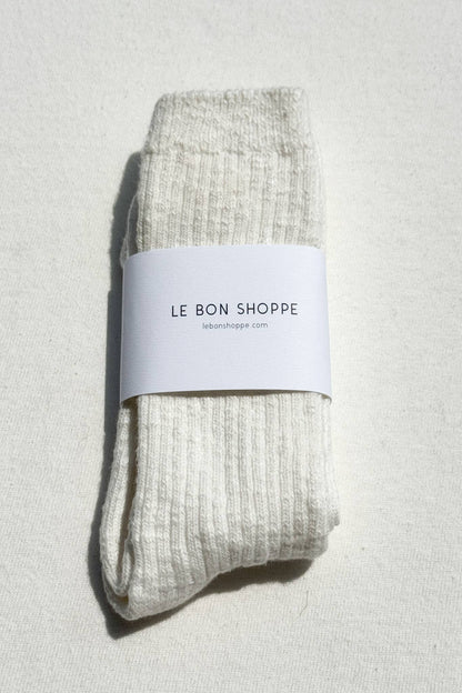 Cottage Socks: Oatmeal