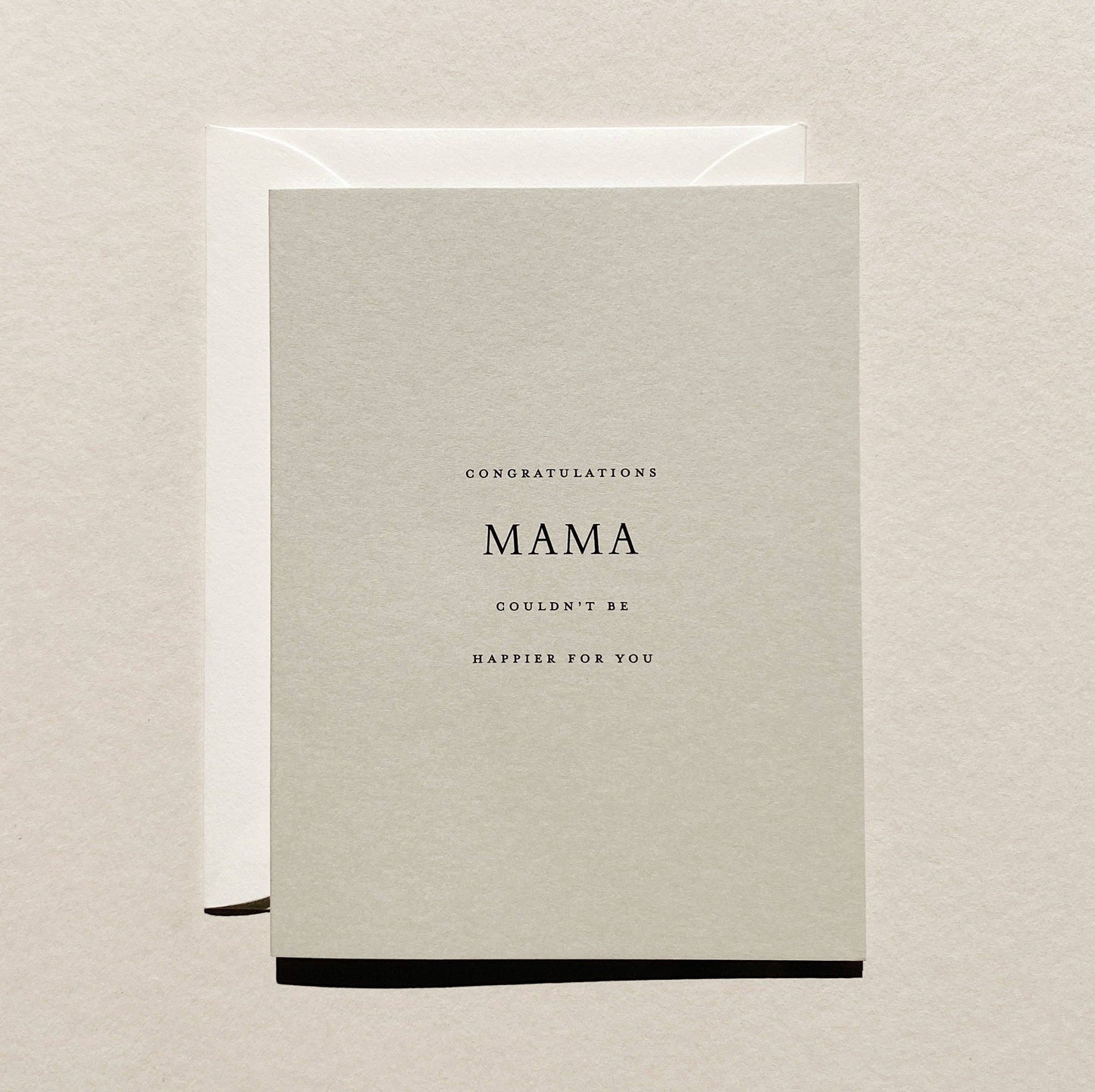 Mama No. 14: Stone / Single Card