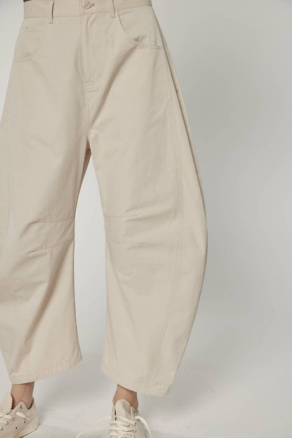 Seamed Barrel Pants