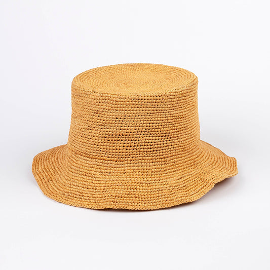 Andean Bucket Hat - Crochet Style Panama Hat