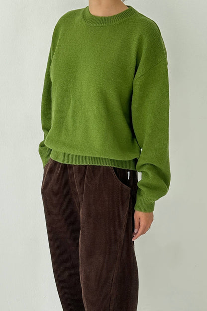 Milo Cotton Sweater in Blue