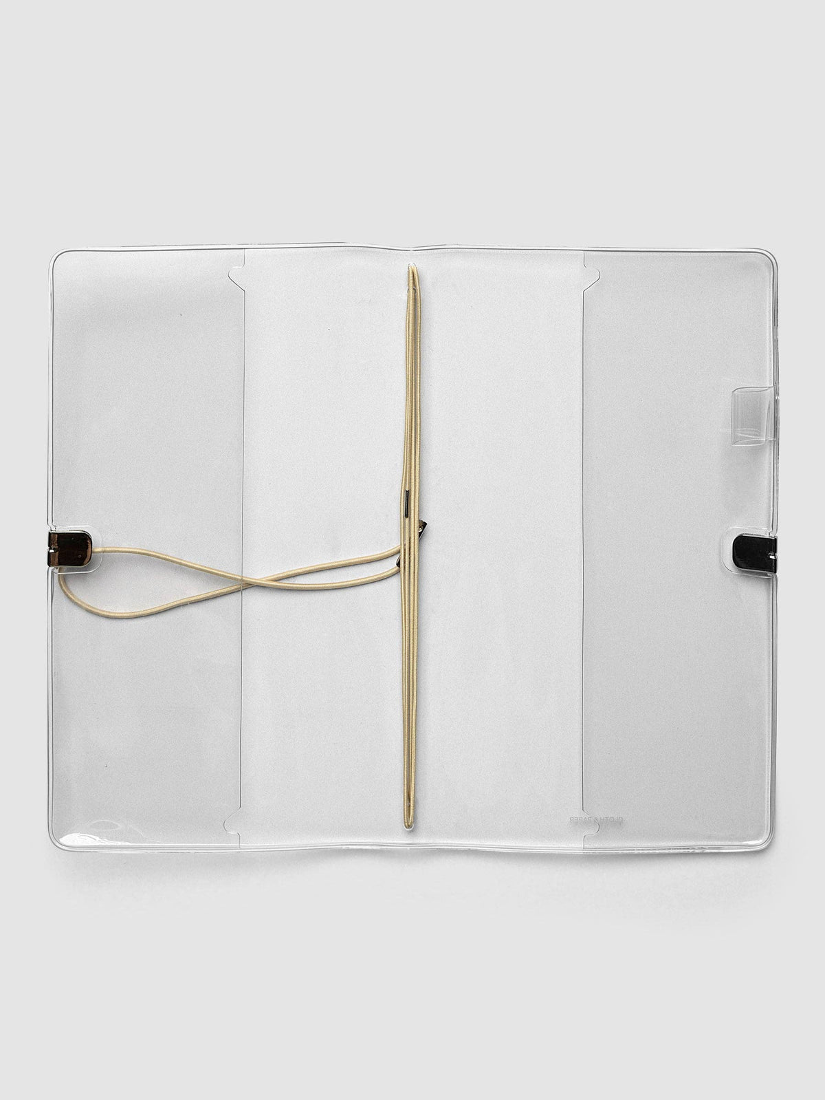 Clear Vinyl Travel Notebook Cover | A5 Slim: A5 Slim