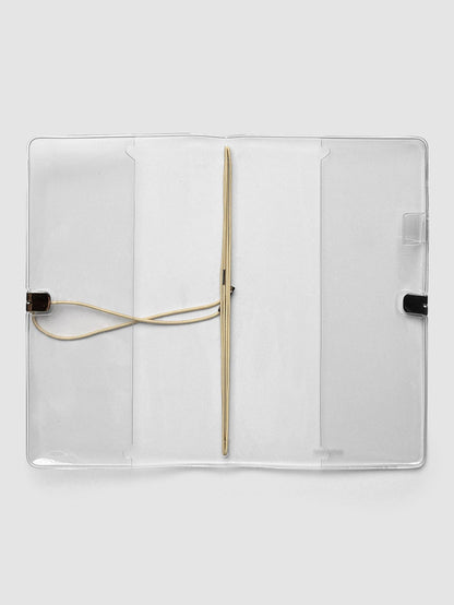 Clear Vinyl Travel Notebook Cover | A5 Slim: A5 Slim