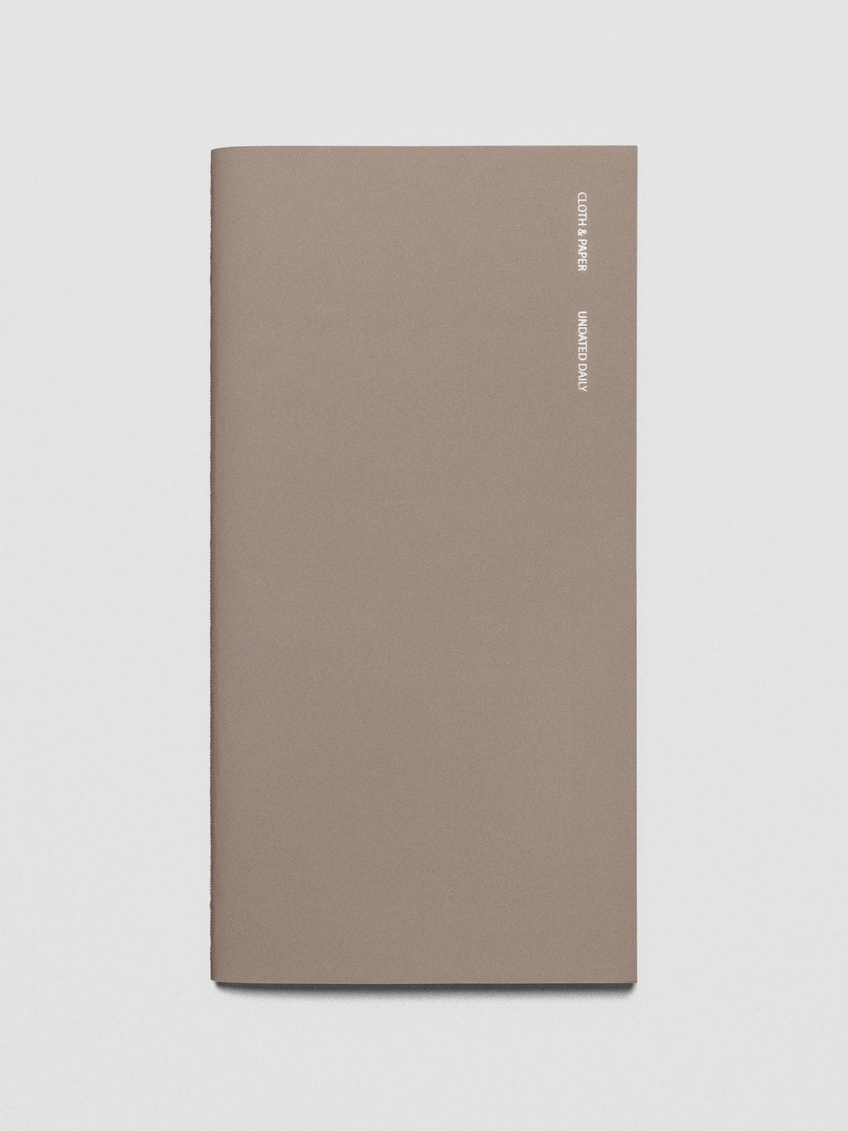 Travel Notebook | A5 Slim: Routine Builder | Beignet