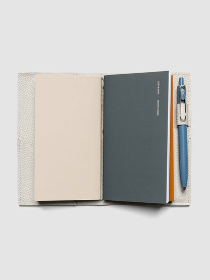 Genuine Leather Travel Notebook Cover | Pocket Plus: Bordeaux
