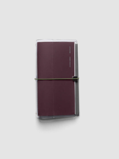 Exterior Bands | Vinyl Travel Cover: Bordeaux, Rouge, White, & Olive