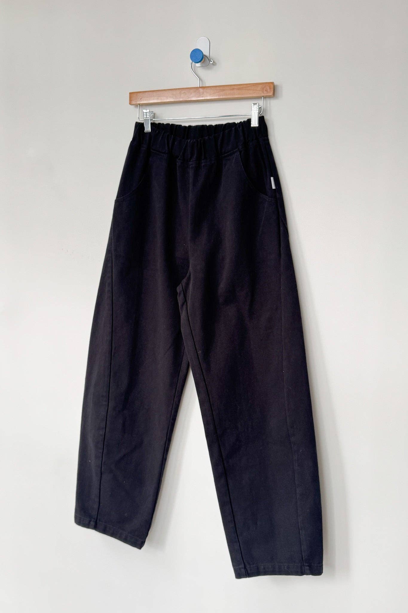 Long Arc Pants BLACK CANVAS